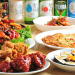 韓国居酒屋ぽちゃぽちゃ - 料理集合