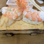 なまけ - 絶倫えび✨️シャリは赤酢が使われてました