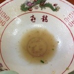 喜龍 - スープ完飲！