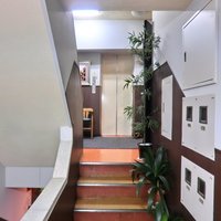 美林華飯店 - 外観の2階入口への風景です