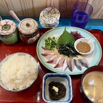 博多の屋台横丁 喜水丸 - ゴマサバ定食