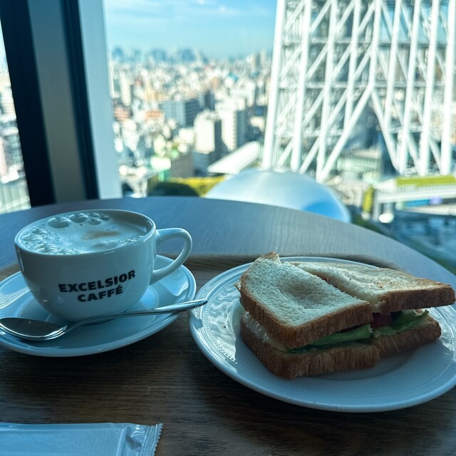 エクセルシオールカフェ 東京スカイツリーイーストタワー店 - 押上