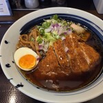 三方らーめん　おお田 - とりかつラーメン