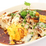 【ほっくり甘い】パンプキングラタンのデミグラスソースオムライス 1,680円（税込 1,848円）