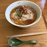 ラーメン イッケン - 10月の限定麺牛とろろそば！牛の甘い香りがする！