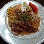 うす切りポークソテージンジャーソース