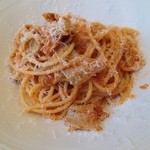 カーサ・デル・チーボ - グラニャネージのスパゲッティ ローマ風 小腸の煮込み パイヤータ