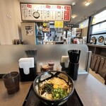 倉敷うどん ぶっかけふるいち - 内観