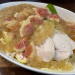 らぁめん ひろりん - いちじくジュレぶっかけまぜそば