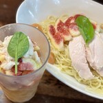 らぁめん ひろりん - いちじくジュレぶっかけまぜそば