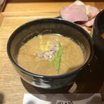 麺屋 周郷 - 焼豚つけ麺(中)