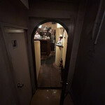 喫茶キナザッカ - お店の入り口