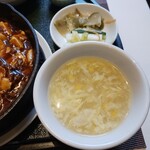 維新號 - スープに香の物