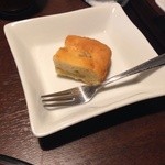 ならやま茶館 - おまかせプレートランチ小デザートアップルポテト