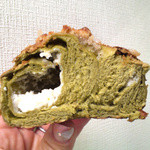 テコナ　ベーグルワークス - 抹茶ミルクあんクリーム230円