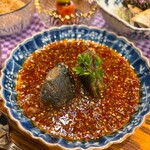 KOBAYASHI - 揚げピータン、葱ソース