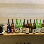 酒とスパイス マツコ - 棚の酒