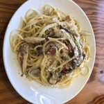 毎日イタリアンとみおか食堂　LITA - キノコクリームパスタ