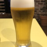 トラットリア リアナ - 生ビール（マルエフ）：７６０円（ランチ）