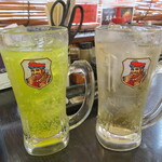 鶏とりお - デカビタC＆ジンジャーエール