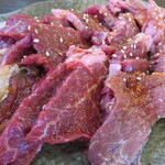 鶏とりお - 大盛ハラミ