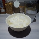 横浜家系 てつ家 - 並ライス税込み250円