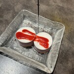 焼肉ハウス大将軍 - 誕生日仕様のデザートプレート