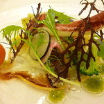 グリル銀鱗荘 - 秋シャコのサラダ2014.11月