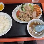 天津 - しょうが焼き定食