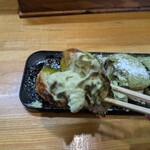 くしや - たっぷりの抹茶クリーム