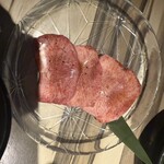 焼肉あがり - 厚切タン