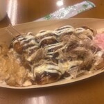 浪花屋 - 急いでたので少し食べた後です