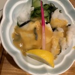 旬肴・旬鮨 北浜 やっこ - 鯨の酢味噌