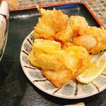 たけうちうどん店 - とりの天ぷら(3個) 330円