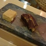 鮨 いとう - 玉子と穴子