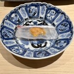 鮨 むらやま - 淡路真鯛　このこ　酢橘