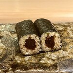 鮨 むらやま - 干瓢巻き　しっかりとした味わいで好きな干瓢