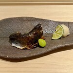 鮨 むらやま - 秋刀魚炭焼き　新銀杏