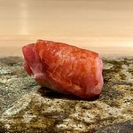 鮨 むらやま - 大トロ2枚づけ　