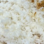 100時間カレーAMAZING - ご飯が美味しくない。本当残念。