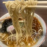 中華そば タンポポ - 中細ストレート麺