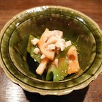 木山 - おくら&蓮根❤️無花果ソース♡