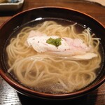 木山 - 〆② 鶏ラーメン(≧▽≦)
