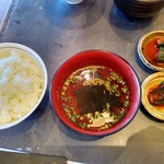 牧場直営 焼肉ふじの蔵 - ご飯は大盛り