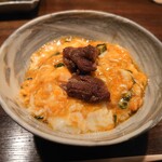 木山 - 〆① すじ肉の玉子がけ(人*´∀｀)