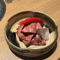 柳橋焼にく わにく - わにく盛りランチの肉