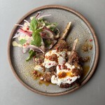 ベトナム辣油のタンドリーラムチョップ