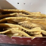 たいやき神田達磨 - 羽根付きたい焼き5尾 260円/尾