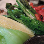 炭火焼酒亭ローリンストーン - ＲＯＬＬＩＮ’バーニャカウダ　ズームアップ