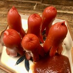 福福 やきとり店 - ここのタコさんは自立します笑